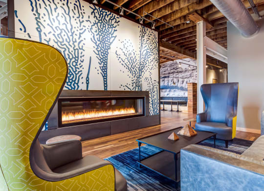 Rooftop Clubroom at A-Mill Artist Lofts, Minnesota