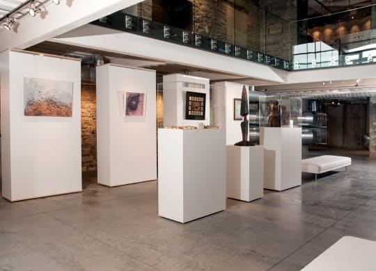 Art Gallery at A-Mill Artist Lofts, Minneapolis, Minnesota