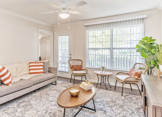 Living Room at Alexander at Stonecrest Apartments, Lithonia, GA 30058