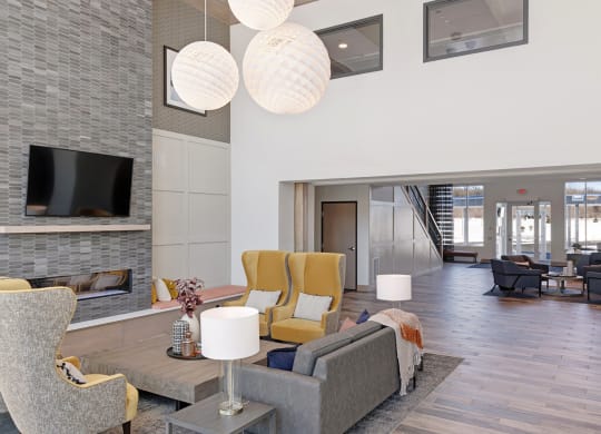 Community Room at The Bluffs at Liberty Glen, Minnesota 56304