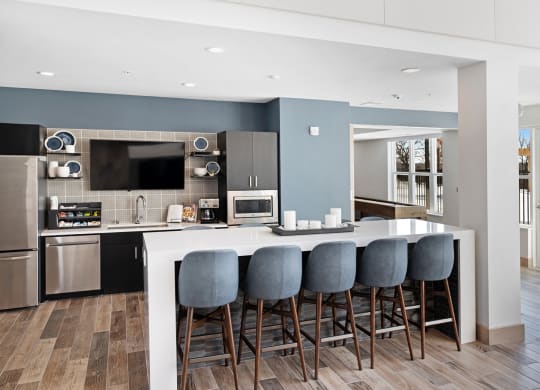 Community Kitchen at The Bluffs at Liberty Glen, St. Cloud