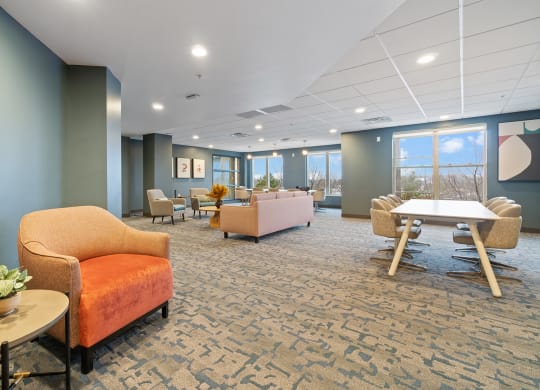 Lounge at The Bluffs at Nine Mile Creek, Eden Prairie, MN