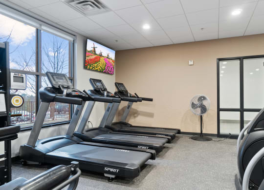 Fitness Center at The Bluffs at Nine Mile Creek, Eden Prairie