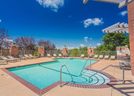 Pool at The Bluffs at Nine Mile Creek, Eden Prairie, 55344