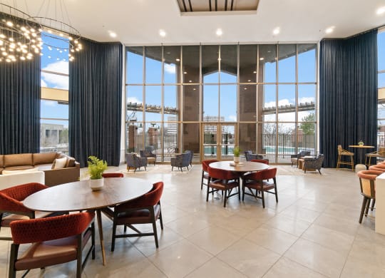 Clubroom at The Bluffs at Nine Mile Creek, Eden Prairie, MN