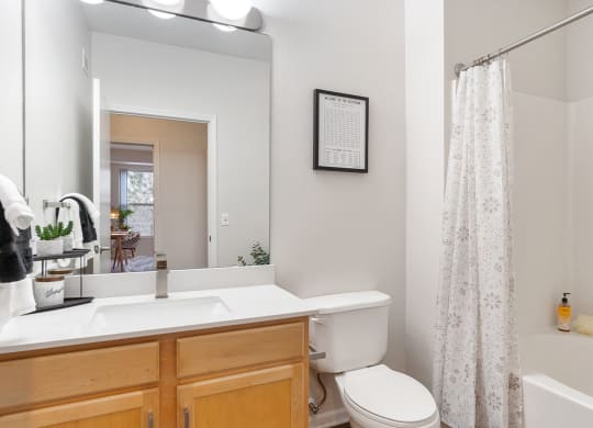 Bathroom With Bathtub at The Bluffs at Nine Mile Creek, Minnesota