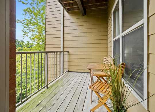 Balcony at The Bluffs at Nine Mile Creek, Eden Prairie, MN