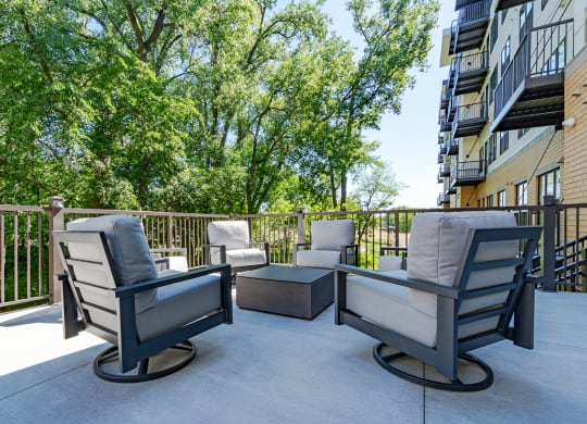 Dominium_Bren Road Station_Lounge  at Bren Road Station 55+ Apartments, Minnetonka, 55343
