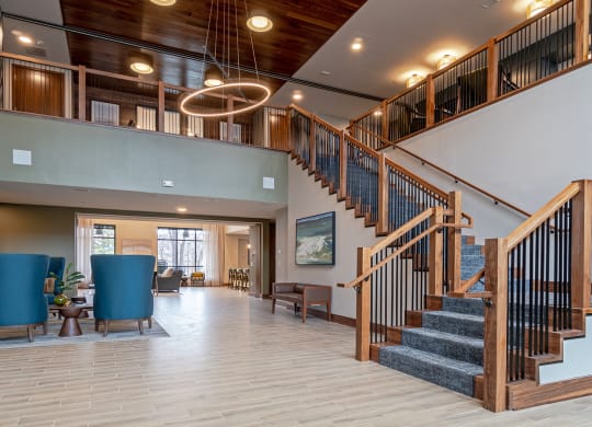 Dominium_Bren Road Station_Common Area at Bren Road Station 55+ Apartments, Minnetonka, MN