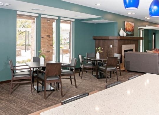 Community Clubhouse at The Cavanagh 55+ Apartments, Minnesota