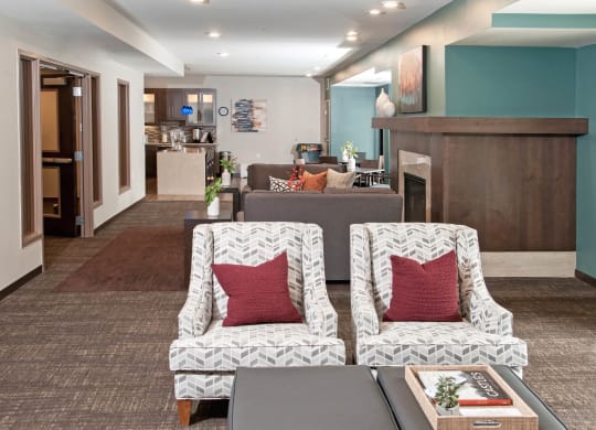Community Room at The Cavanagh 55+ Apartments, Crystal, MN