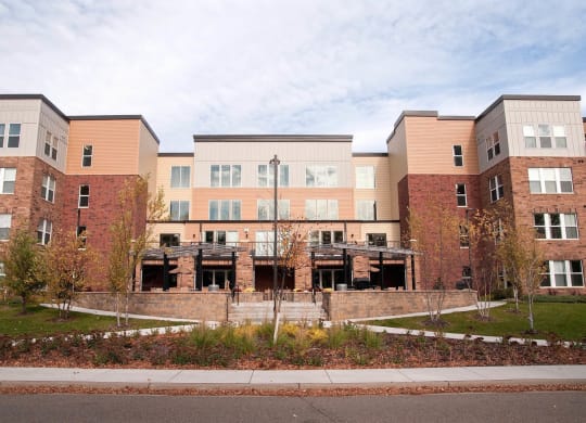 Building Exterior at The Cavanagh 55+ Apartments, Minnesota, 55429