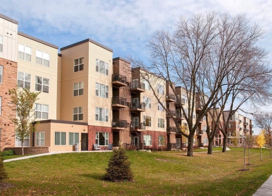 Exterior Green Space at The Cavanagh 55+ Apartments, Crystal, 55429