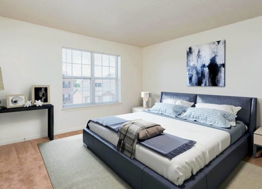 Bedroom at The Bluffs at Cherry Hills, Omaha, NE