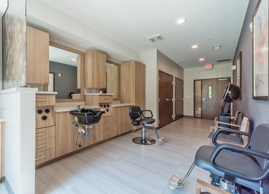 Beauty Salon at Covington Crossings 55+ Senior Living, Covington