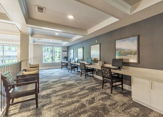 Business Center at Covington Crossings 55+ Senior Living, Covington, GA