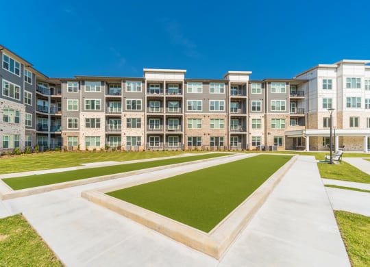 Bocce Ball Court at Covington Crossings 55+ Senior Living, Covington