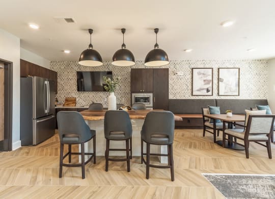 Kitchen at Covington Crossings 55+ Senior Living, Covington, GA, 30014