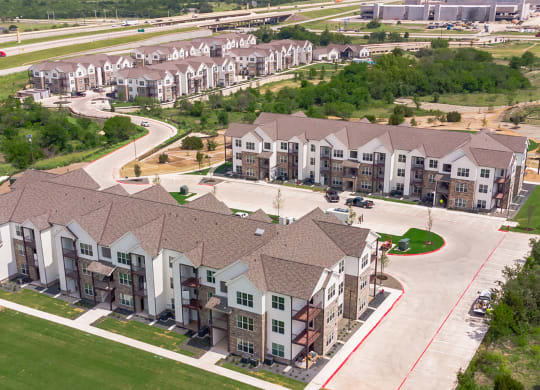 Dominium-Crossroad Commons-Aerial at Crossroad Commons, Manor, TX 78653