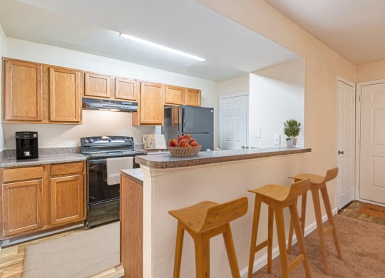 Dominium-Fulton Pointe-Virtually Staged Kitchen