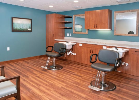 Beauty Salon at The Grainwood Senior Apartments, Minnesota
