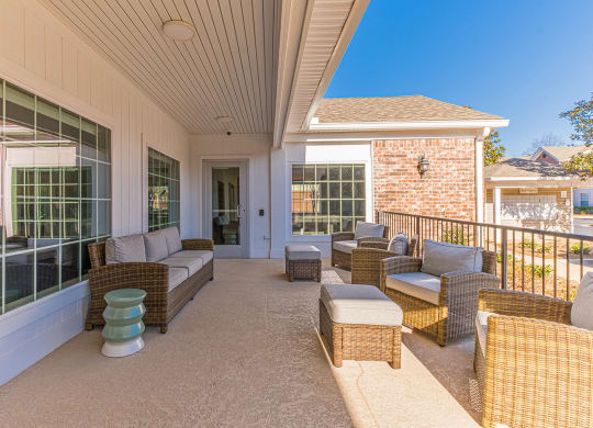 Community Patio at Groves of Lawrenceville, Lawrenceville, 30046