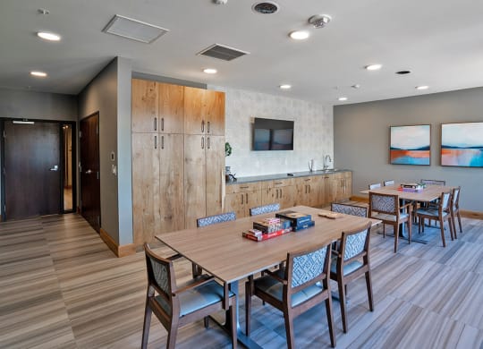 Card and Crafts Room at Heritage at Church Ranch 55+ Apartments, Westminster , Colorado