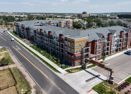 Aerial view1 at Heritage at Church Ranch 55+ Apartments, Westminster , 80021
