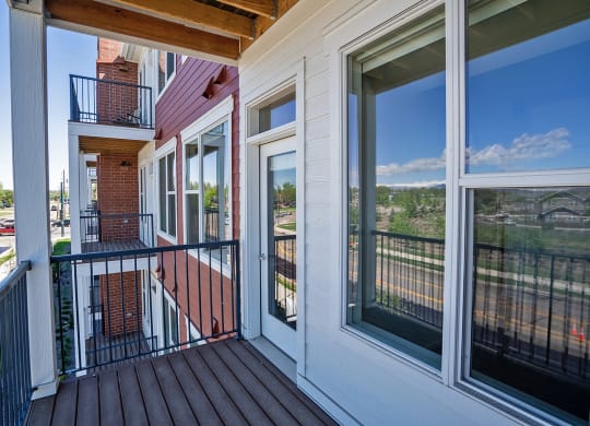 Building with glasses at Heritage at Church Ranch 55+ Apartments, Westminster 
