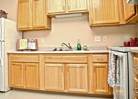 Heritage Landing_Model Apartment Kitchen
