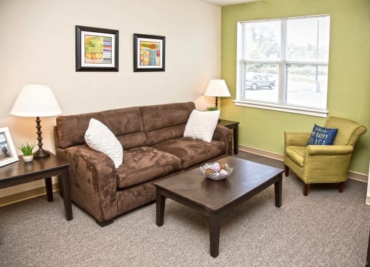 Heritage Landing_Model Apartment Living Room