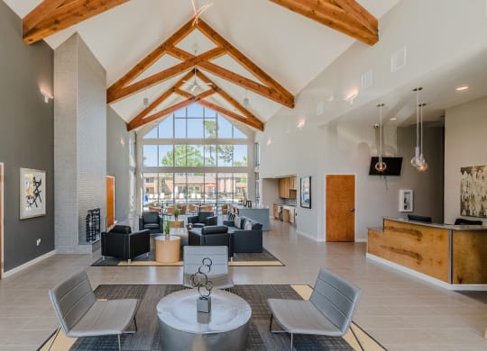 Community Clubroom at Lakecrest Village, Houston Texas