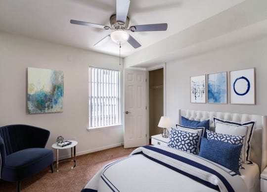Bedroom at Lakecrest Village, Houston, TX 77078