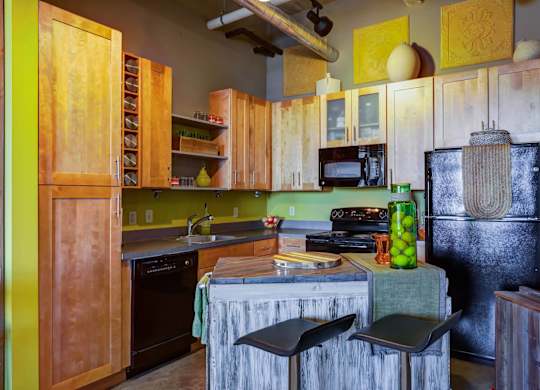 Leather Trades_Model Kitchen
