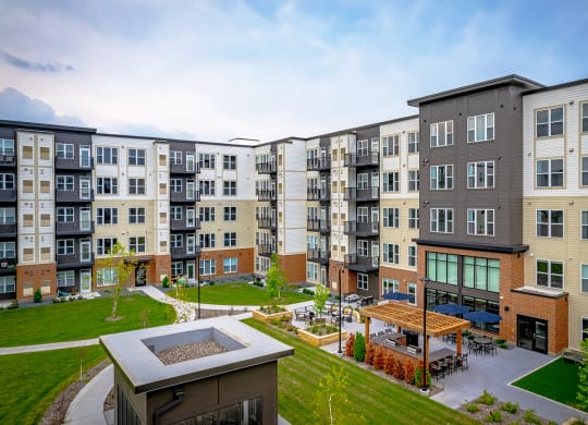 Courtyard at Legacy Commons at Signal Hills 55+ Apartments, Minnesota, 55118