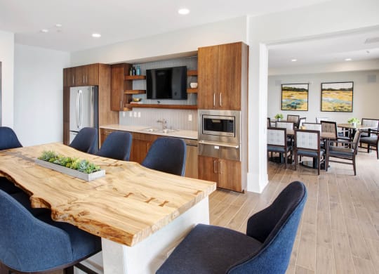 Kitchen And Living Area at The Legends of Blaine 55+, Blaine, 55449