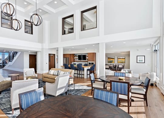 Community Room at The Legends of Blaine 55+, Minnesota, 55449