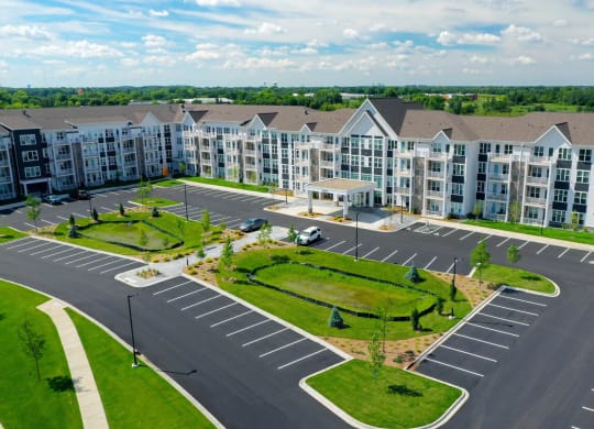 Exterior Aerial View at The Legends of Blaine 55+, Minnesota