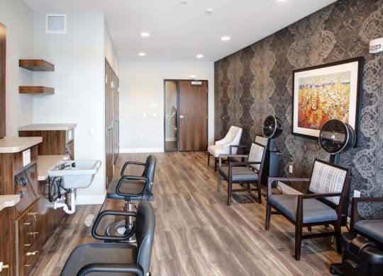 Beauty Salon at The Legends of Blaine 55+, Minnesota 