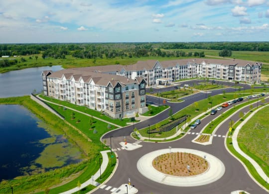 Aerial View at The Legends of Blaine 55+, Blaine