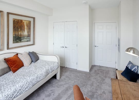 Bedroom at The Legends of Blaine 55+, Blaine, MN 