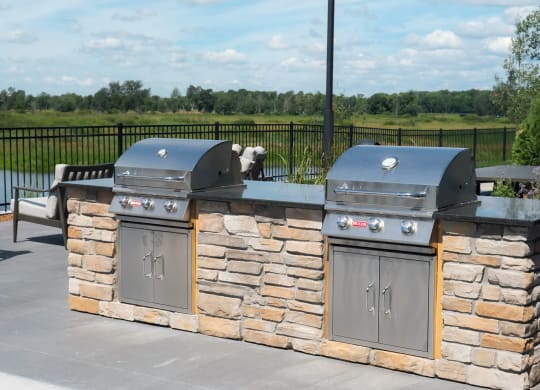 Grill Station at The Legends of Blaine 55+, Blaine, MN