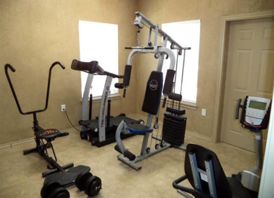 Gym at Madison Pointe Apartments, Texas, 78014