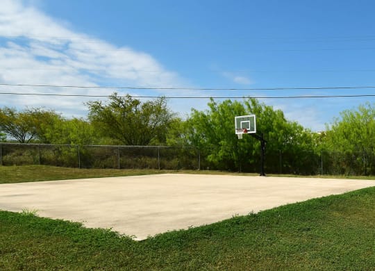 Basketball Court at Madison Pointe Apartments, Texas