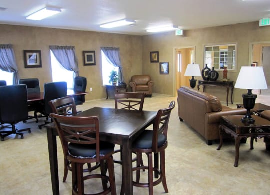 Community Room at Madison Pointe Apartments, Cotulla, TX