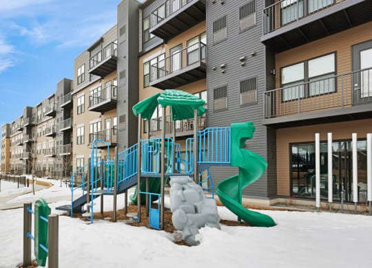 Playground at Millberry Apartments, St. Paul