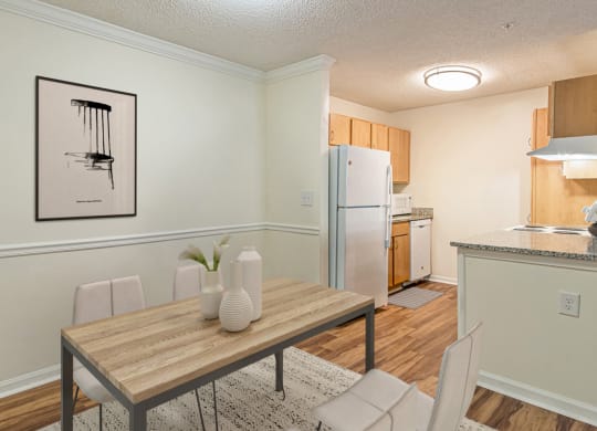 Dominium-Mulberry Place-Staged Kitchen Dining Room