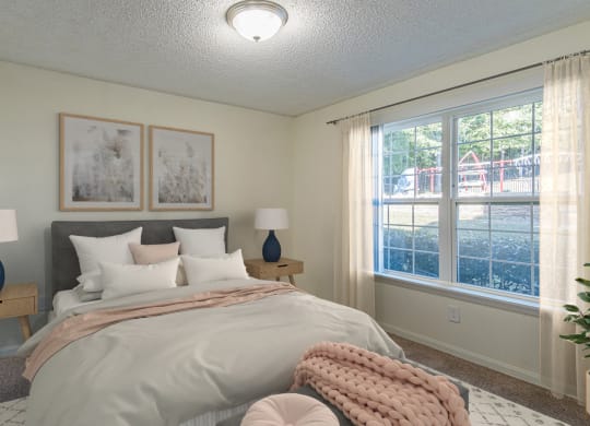 Dominium-Mulberry Place-Staged Bedroom
