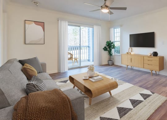 Dominium-Mulberry Place-Staged Living Room