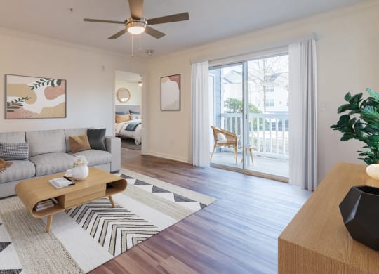 Dominium-Mulberry Place-Staged Living Room
